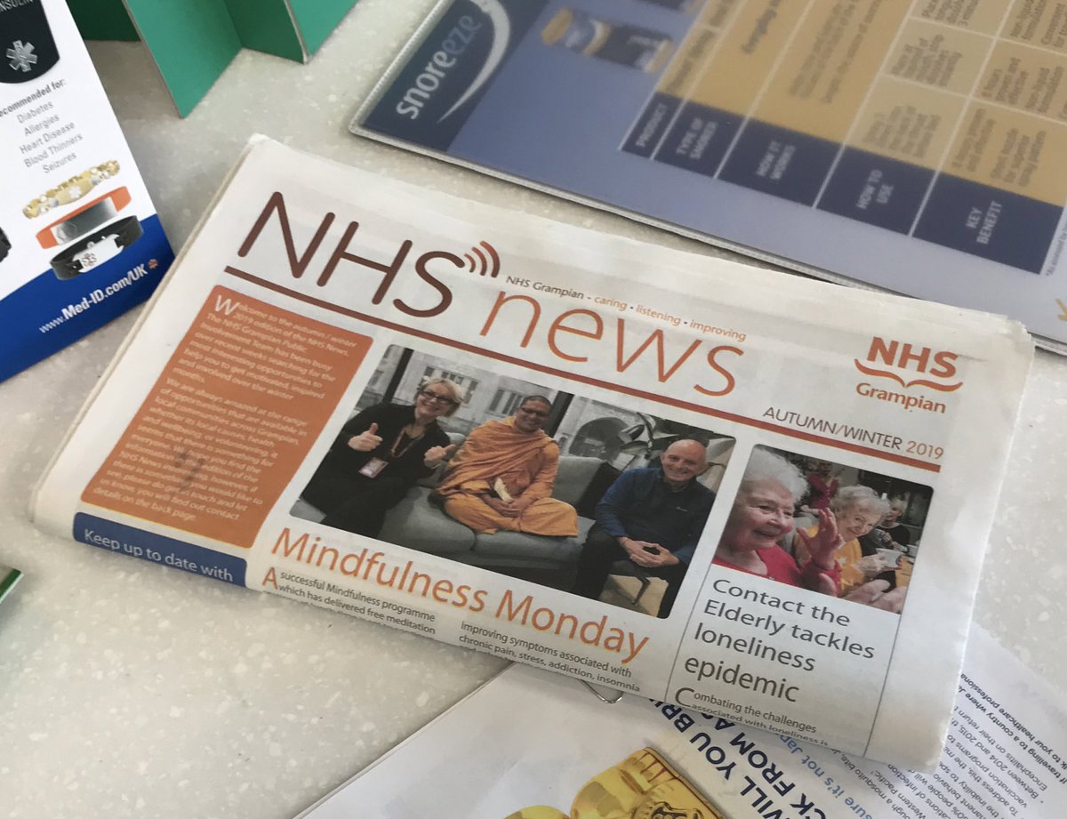 Emjberr's tweet image. My local pharmacy has the best reading material for while you wait #getinvolved @NHSGinvolve @NHSGrampian