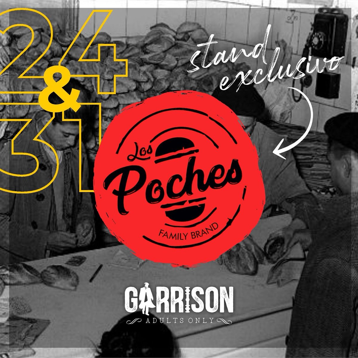 garrison_galvez's tweet photo. Se suman a nuestras fiestas de #Navidad y #AñoNuevo @lospoches, brindando las mejores 🍔🍟  para saciar el hambre que deja una excelente noche!
Las fiestas en #Garrison https://t.co/3MJJomBaeQ