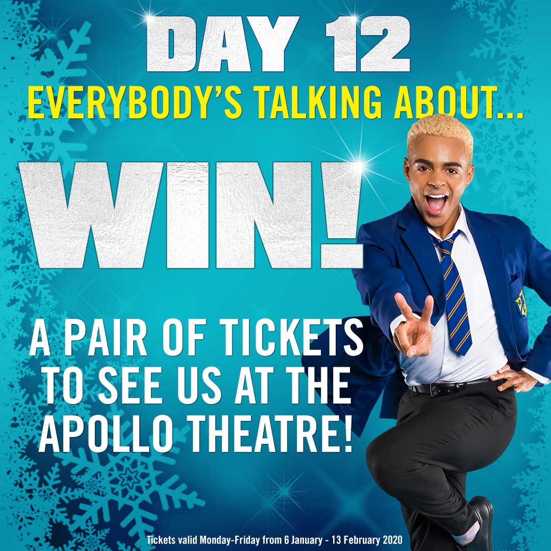 JamieMusical's tweet photo. It's the final day of #12DaysOfJamie! Today we're giving away 2 tickets to #JamieLondon. Let us know your Jamie-inspired Xmas films to win! Congratulations to yesterday's winner @JazzieJane_07 with 'Fairy-tale of Sheffield'. https://t.co/IvTr0yQ1qH