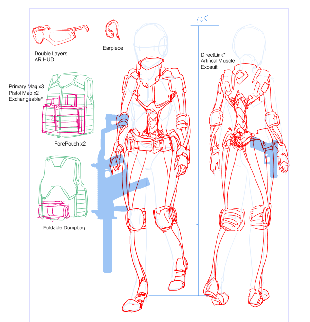 Some details of Log.012

The map of special task base, and the rough design of T-doll commanders' exosuit.

#ドルフロ
#ドールズフロントライン
#少女前線
#소녀전선
#GirlsFrontline 
