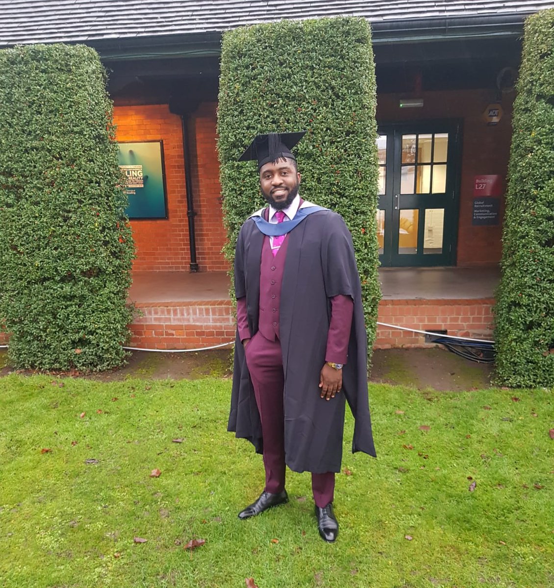 chamzeke's tweet photo. Today I was awarded my second Masters in Agriculture and Development from @UniReading

I'm grateful to God Almighty for the grace, to @cheveningfco for the the opportunity and to my family, friends and colleagues for the prayers and support

#HundredPercentJesus https://t.co/bV89zAq37n