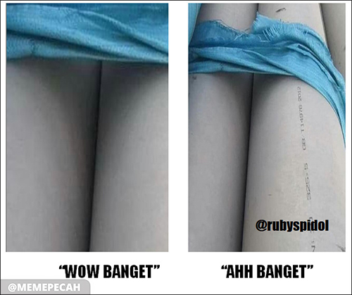 macetbareng's tweet photo. Ngeres aeee sih otaknya, wkwkwkwkwk :p @MemePecah #memepecah #macetbareng #NetizenBersamaDigeeembok #malamjumat #KamisAmbyar #kamismanis #GarudaHartaTahtaDanWanita #recehantwitter #viralindo https://t.co/Bqu0GlGkfa