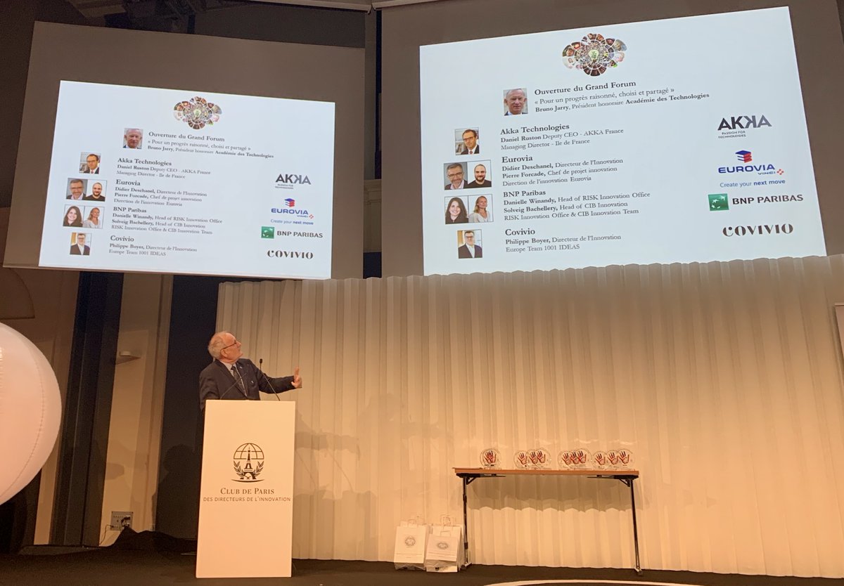 Présentation du programme «  Innovation Team Best Practices »  par Marc Giget #ITBP19 et des équipes sélectionnées. #innovation Importance des équipes dans l’innovation.