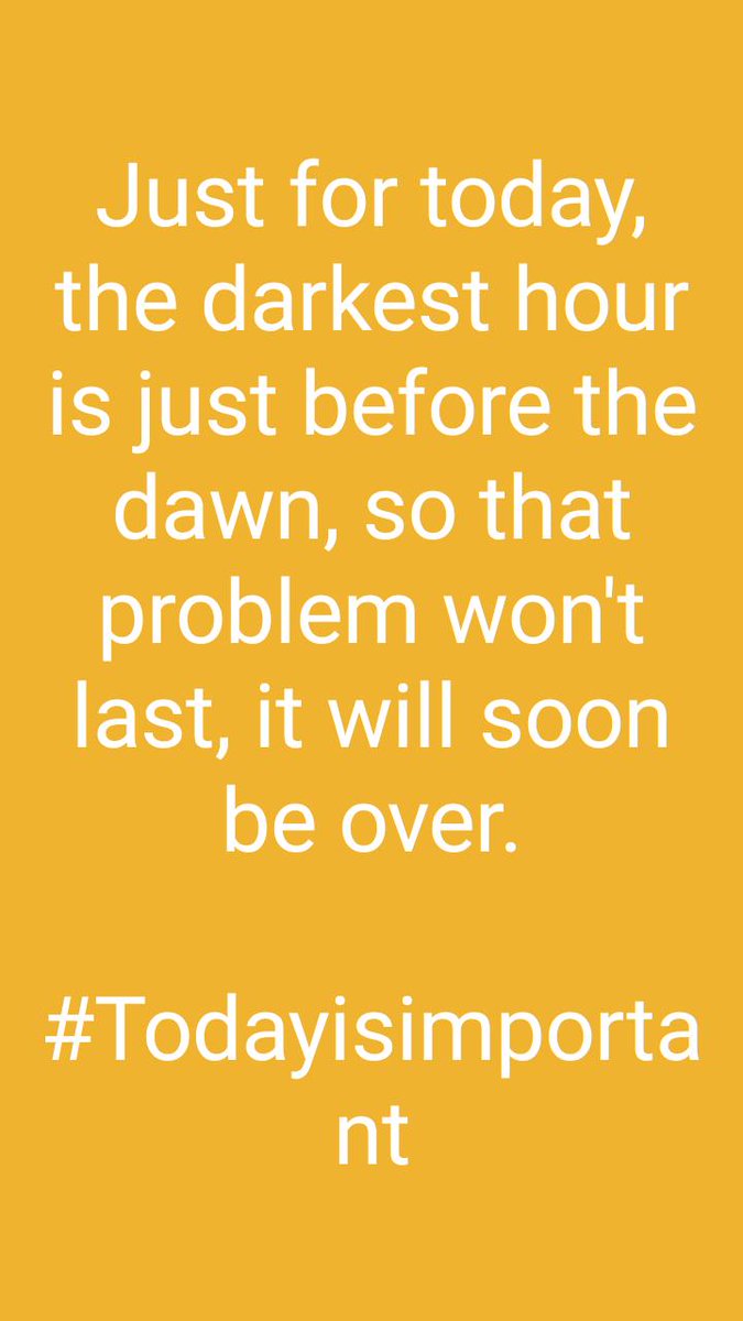 DrAiyedun's tweet photo. Just for today, the darkest hour is just before the dawn, so that problem won't last, it will soon be over
#Todayisimportant #General #AishaBuhari https://t.co/ZODIEwXAkT