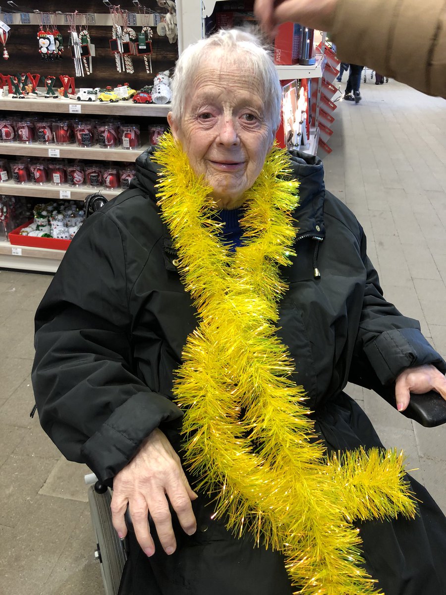 HeatherfieldCa4's tweet photo. Can’t have Christmas without a trip to Dobbies @dobbies #holmescaregroup #heatherfield #festivefun #daytripshennanegans #carehomefun #residentsfeelingfestive https://t.co/SoKWOKRuSY