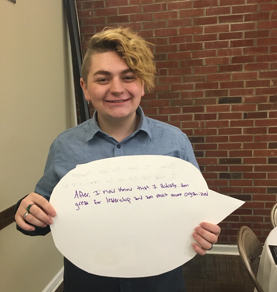 BTMentoring's tweet photo. Check out what student said about how the assessment change them with their before and after thought bubbles!
#beyondthis #mentoring #lifecoaching #whatareyoumadefor #madeformore #Strengths #turnstrugglesintostrengths #choosingjoy #socialemotionallearning https://t.co/MbkjzUiEnb