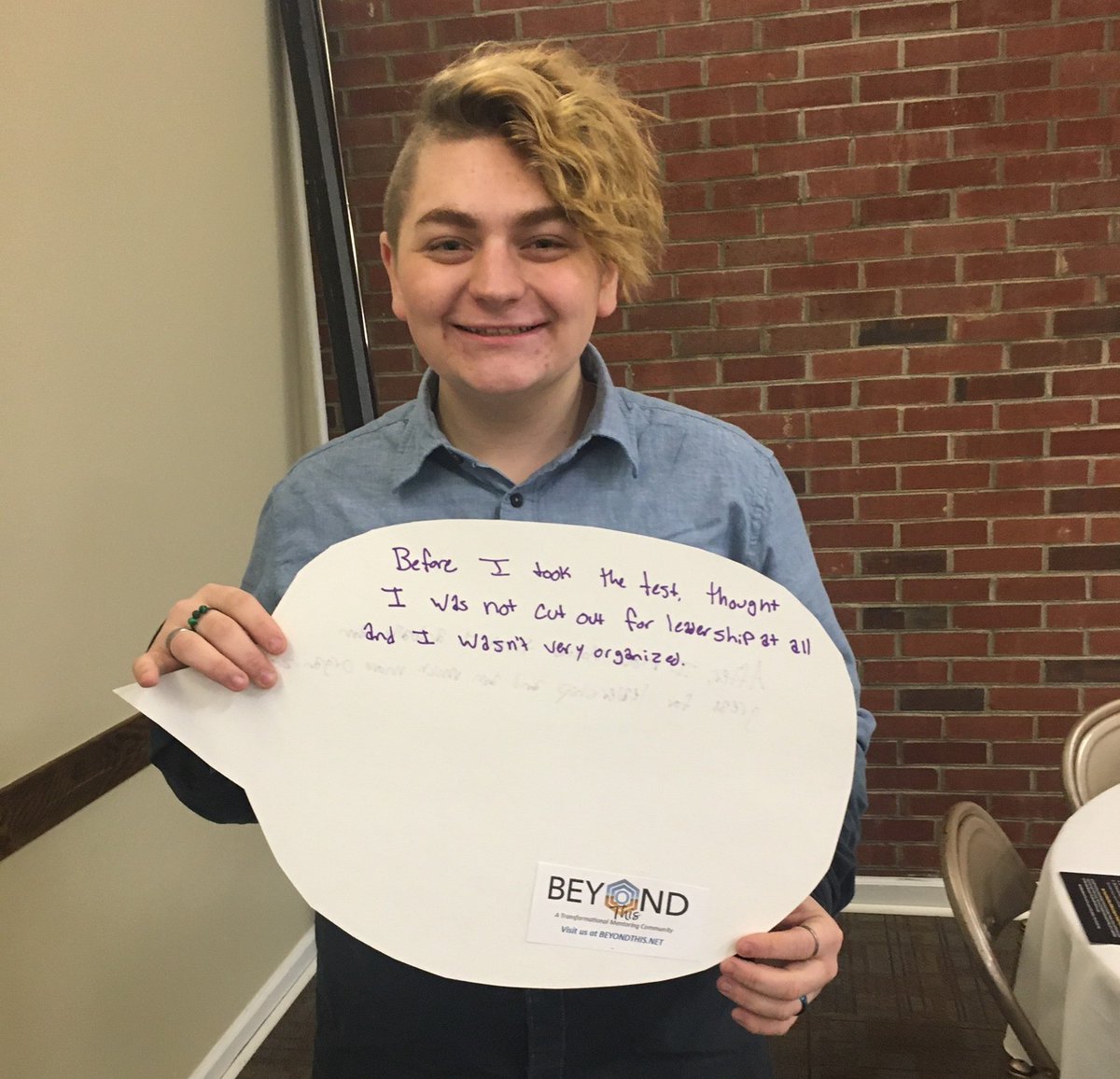 BTMentoring's tweet photo. Check out what student said about how the assessment change them with their before and after thought bubbles!
#beyondthis #mentoring #lifecoaching #whatareyoumadefor #madeformore #Strengths #turnstrugglesintostrengths #choosingjoy #socialemotionallearning https://t.co/MbkjzUiEnb