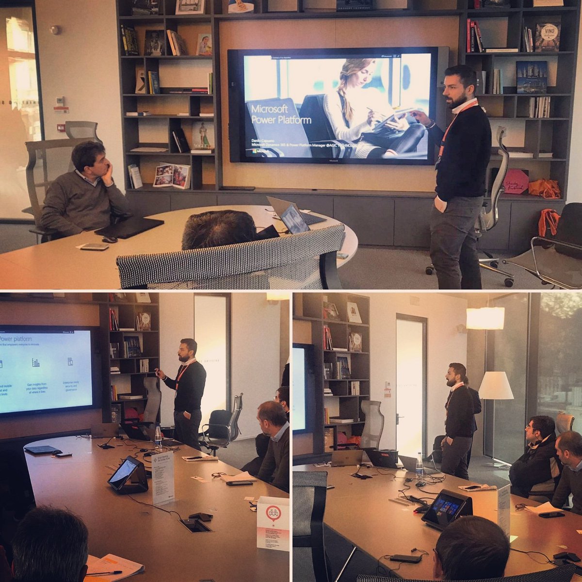 capuanodanilo's tweet image. My speech at #Microsoft Workshop on #powerplatform and #powervirtualagent #msdyncrm #msdyn365 @AGICTechnology #crmugitalia #d365ceugitalia