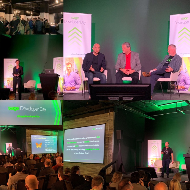 alexlamarcatio's tweet photo. Great photos from #SageDeveloperDay in Atlanta today 🇺🇸 Bringing #SagePartners the latest insights, innovation, and inspiration💡from our Sage #experts, including @shivani_g, @SageNancyHarris, @TimAMarsden @aaron_r_harris Check it out⬇️ https://t.co/2yEFkJqSmE