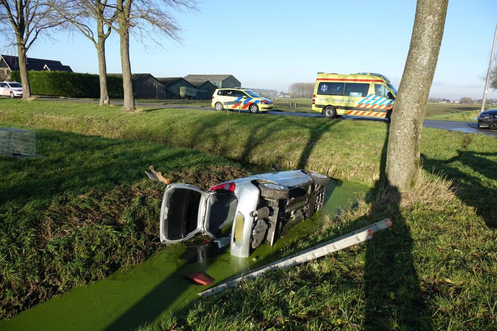 Enkhuizer echtpaar betrokken bij ernstig ongeval Venhuizen..