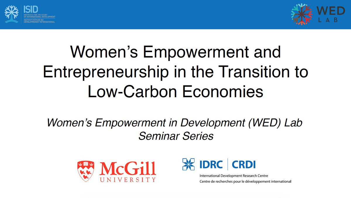 GrOW_Research's tweet photo. That's a wrap for the #WEDLab series of research-to-practice seminars on women's economic empowerment!
A recording and resources from yesterday's seminar will be posted on our website next week. So stay tuned!
https://t.co/83hIEivwAl https://t.co/u73nCcoyZf