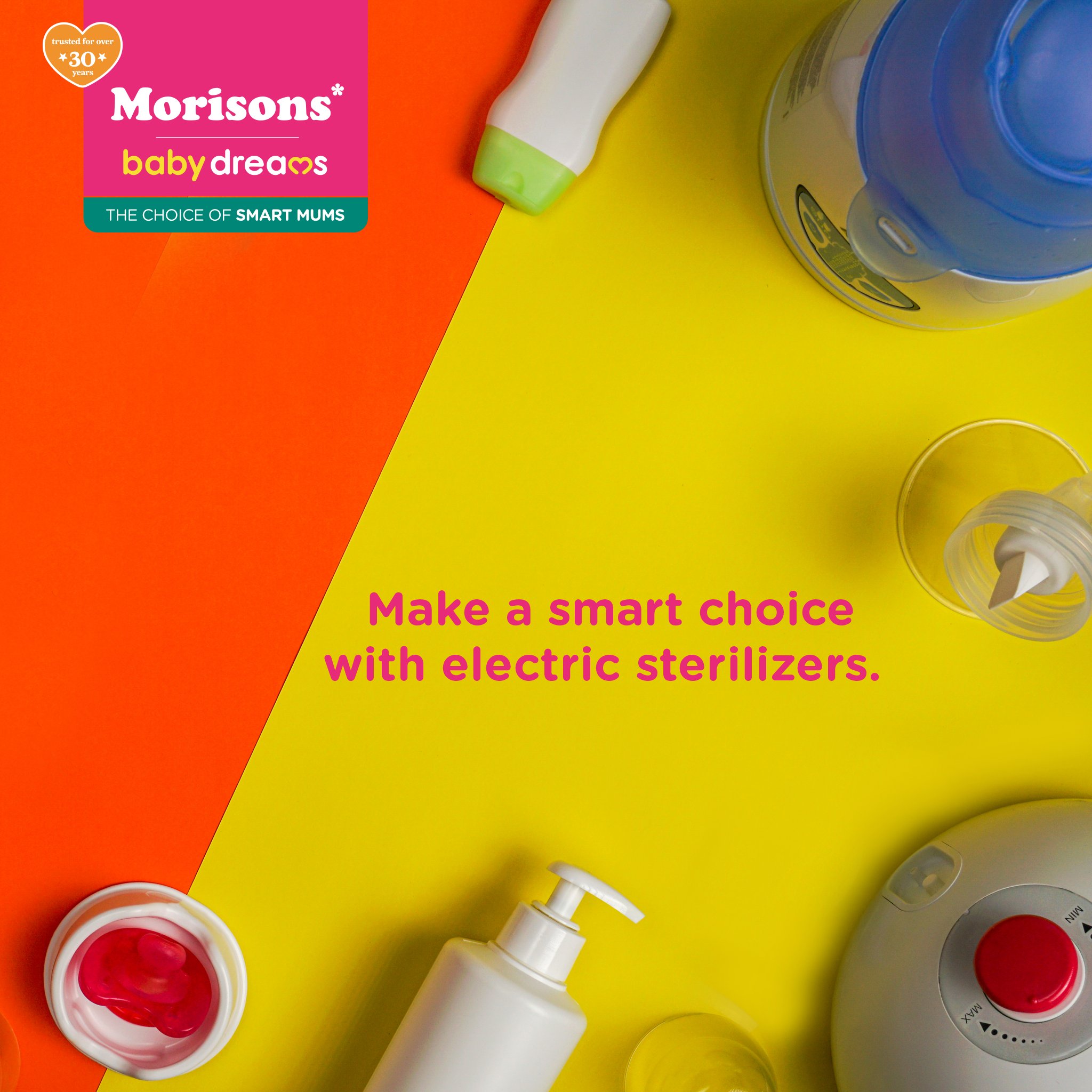 morisons baby bottle sterilizer