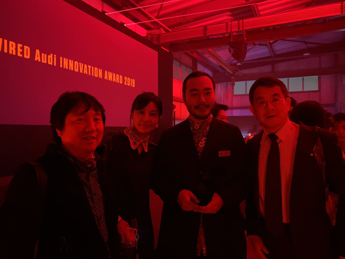 nobi's tweet photo. #WiredAudi の受賞者、ジャンルを超えた友達が大勢。 https://t.co/2pb1EFaZjS