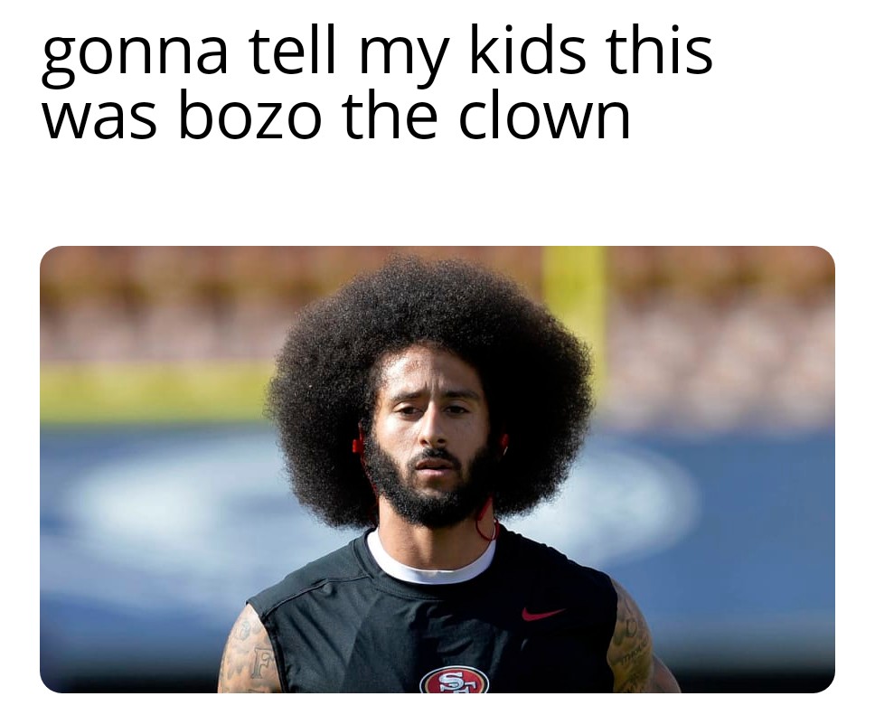 AdamKabay's tweet image. #kaepernickworkout