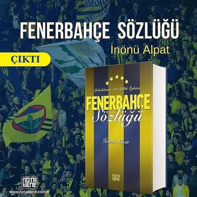 Serhat Akın, Fenerbahçe Sözlüğü'nde.

<a href="/serhatakin81/">Serhat Akin</a>
<a href="/NotaBeneY/">NotaBene Yayınları</a>