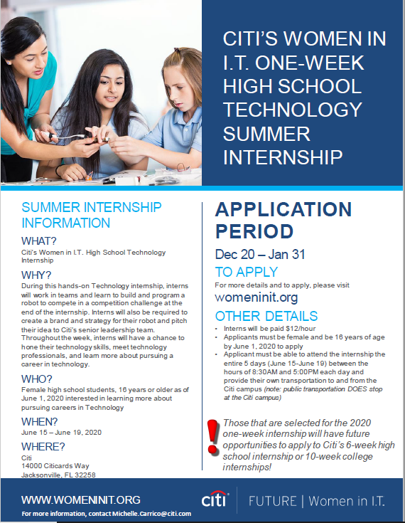 Check out this summer internship opportunity!