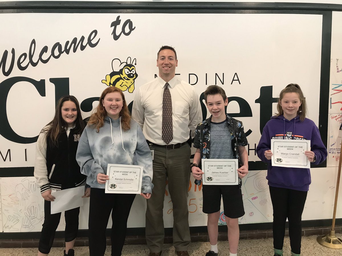 Congrats to Claggett’s Star Students of the Week!  Keep up the good work! <a href="/MrsBoytim/">Mrs. Boytim</a> <a href="/PaulWorsencrof1/">Paul Worsencroft</a>