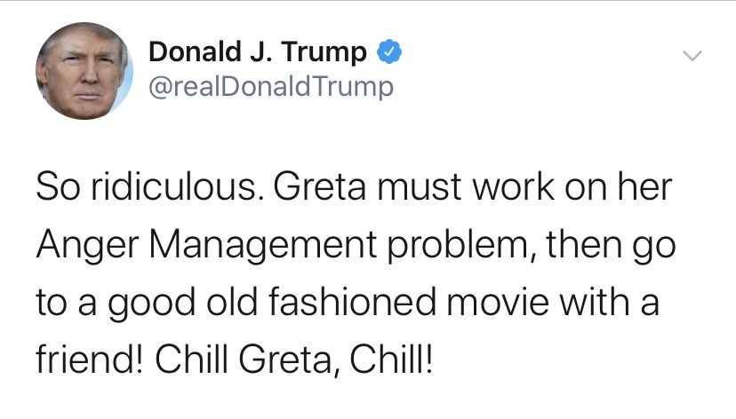 I guess this is progress. Usually he just critiques teen girls while they’re getting dressed backstage at a pageant