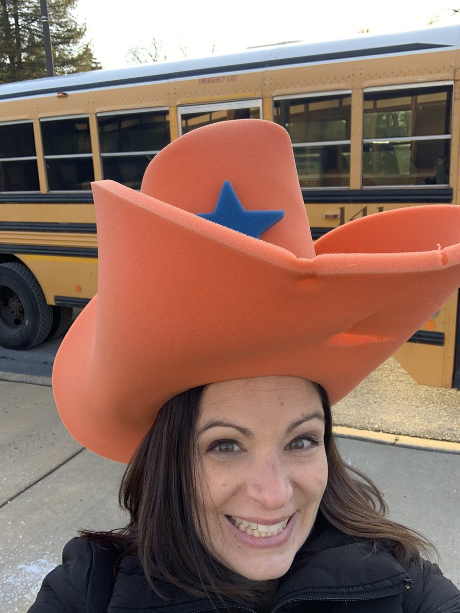 Big hat or big shoes to fill <a href="/bfes_ltps/">Ben Franklin ES</a> for <a href="/JayBilly2/">Jay Billy</a>? So much fun to start my day <a href="/LTPS1/">Lawrence Township Public Schools</a>