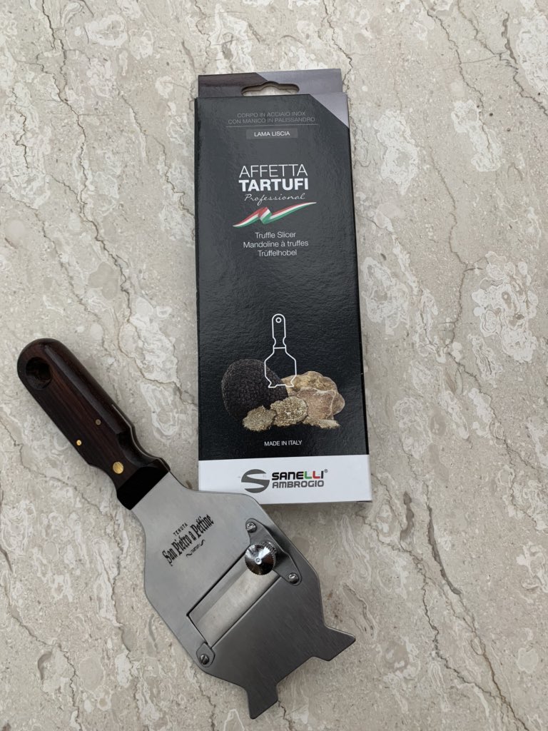 HighHouseAld's tweet image. A present for the Chef in your life. See cheftools web site.
Truffles,Parmesan, chocolate .