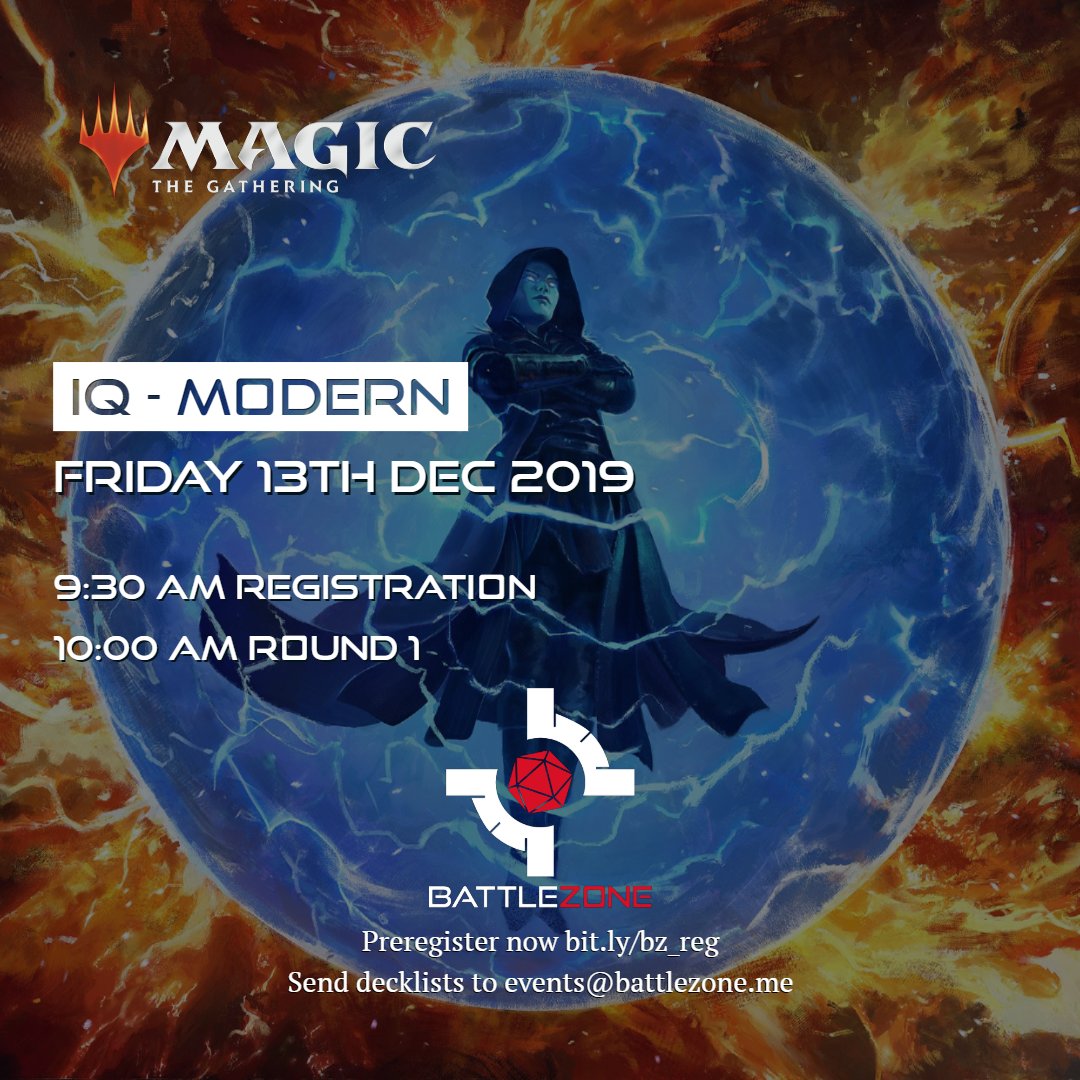 Tomorrow is your last chance to qualify for the UAE Invitational! Join us at 10am for some great rounds of modern! ⚔⚔⚔ #mtgdubai #mtguae #magicthegathering #wotc #dubaigamers #uaegamers #tabletopdubai #mtgmodern