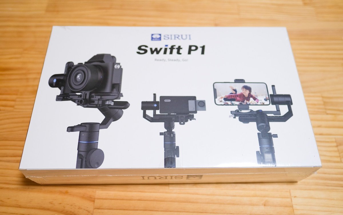 miraium's tweet image. Ready, Steady, Go! #SIRUI #SwiftP1 #Gimbal