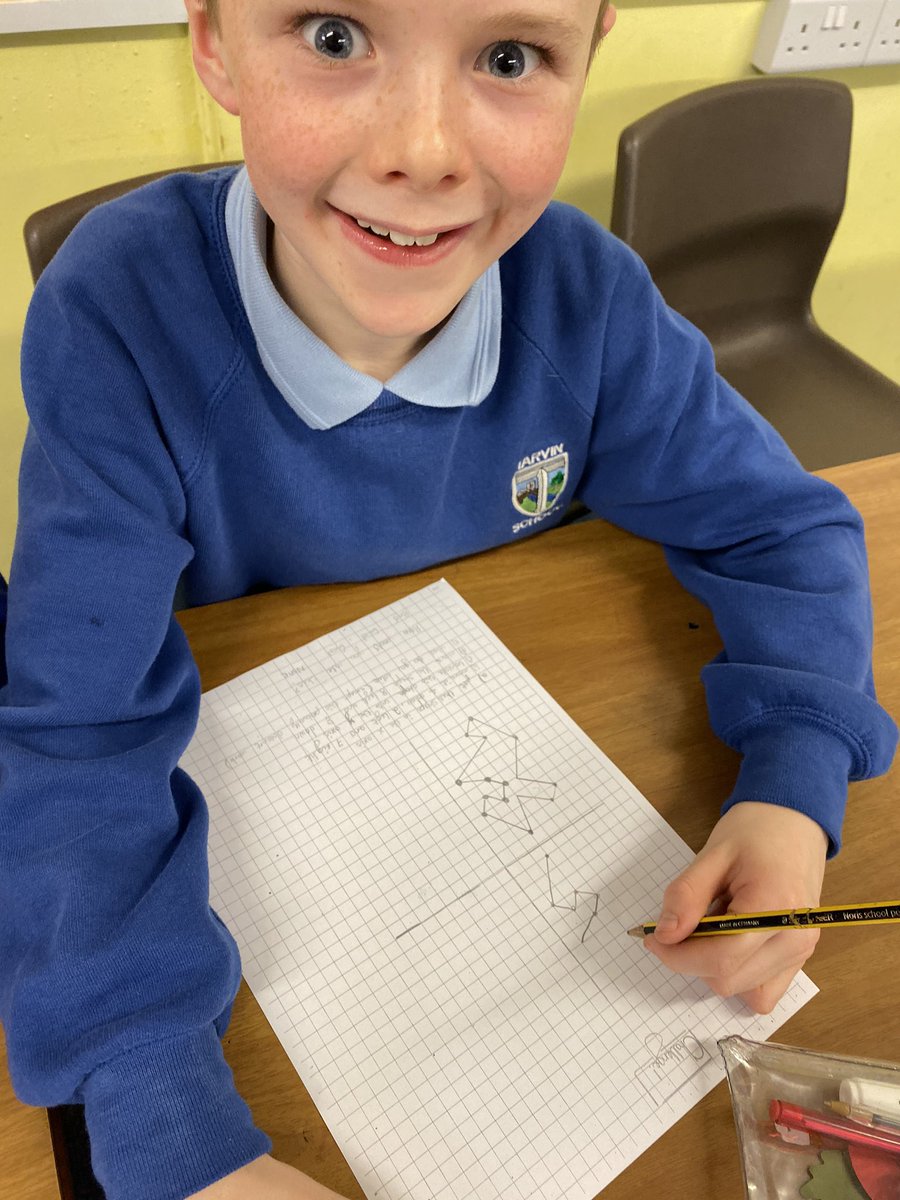 TarvinPrimary's tweet photo. Year 6 challenged their friends with some tricky translation and reflection instructions! #TarvinMaths #challenge #perseverance #TarvinY6Maths https://t.co/8vX2MeQIC0
