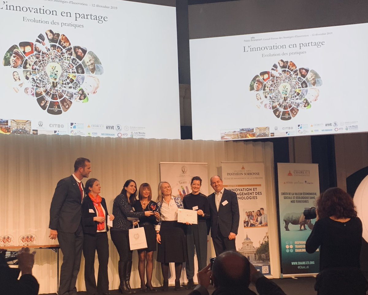 Trophée #ITBP19 Catégorie Stratégie de l’Innovation pour les équipes innovation <a href="/BNPParibasCIB/">BNP Paribas CIB</a> <a href="/BNPParibas/">BNP Paribas Group</a> RISK Innovation Office cc <a href="/DanielleWinandy/">Danielle Winandy</a>