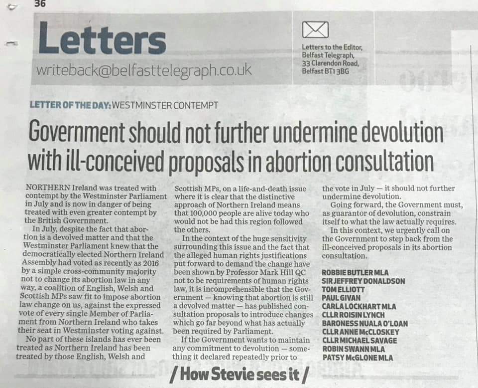 RockofLifeNI's tweet photo. Northern Ireland was treated with contempt by a Westminster Parliament of English, Scottish and Welsh MPs.
#notinourname #TheNorthisProLife #FightBackCampaign #northernireland #GeneralElection2019 #VOTEFORLIFE #GE2019
#REPEALSECTION9 🗳🤱 https://t.co/QwZ4OSuplf