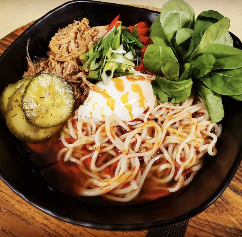 Get your slurp on! Ramen in Grand Rapids! Now serving at @RapidsBrewingCo located in downtown Grand Rapids, MN #HeadNorth this winter to take in cool experiences. #OnlyinMN @exploreminn