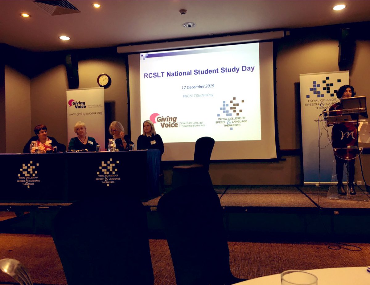 _ASLTIP's tweet photo. What an exciting day with @rcslt in Sheffield! Such a passionate volume of final year #slts2be in the room. Thank you for having Ruth on your managers panel! #rcsltstudentday @dellamoney @MichaelaSLT88 https://t.co/GuBO4CozKV