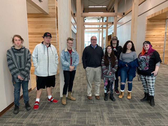 LauraFeffer's tweet image. Congrats to our Quiz Bowl Team who took 2nd place at today’s event in Wayland! Bonus: They got a tour of the new Carpenters &amp;amp; Millwrights Training Center #soarwitheagles #smartypants