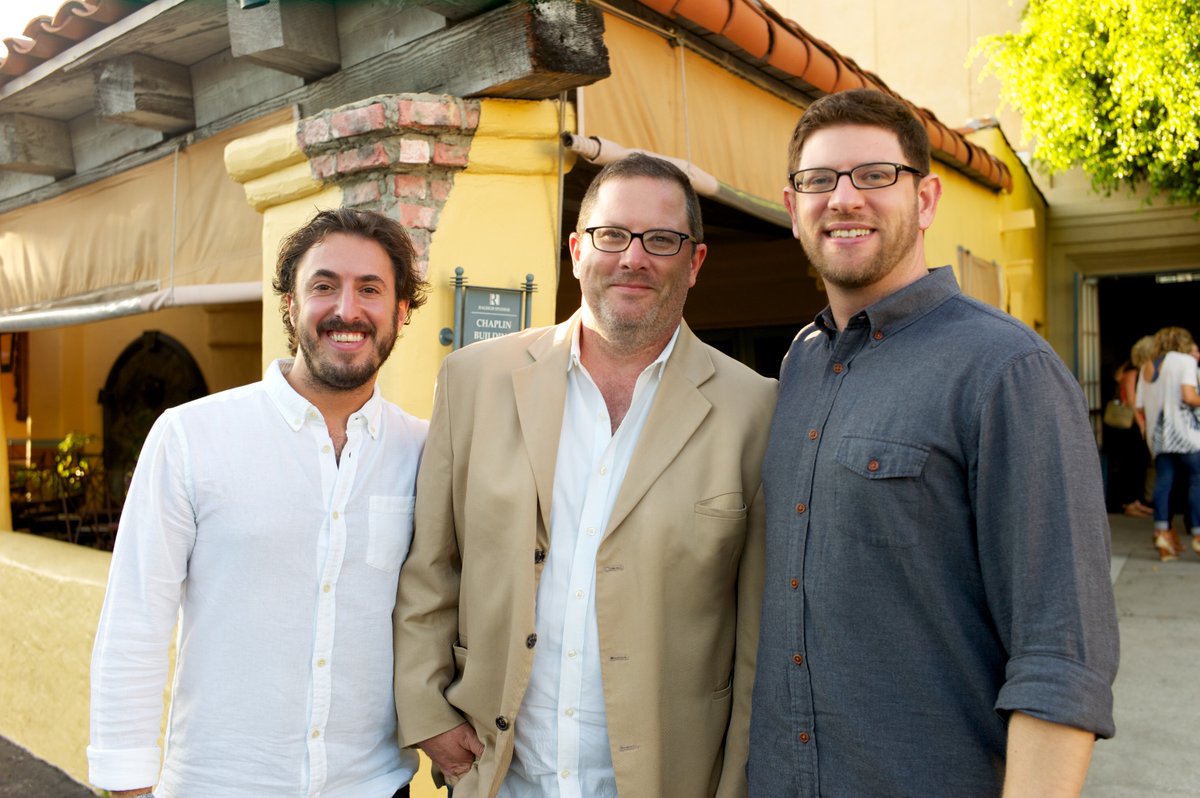 #TBT to our Producers (Mitch, Rob, &amp; Ben) at the film's opening. Was such a fun night.