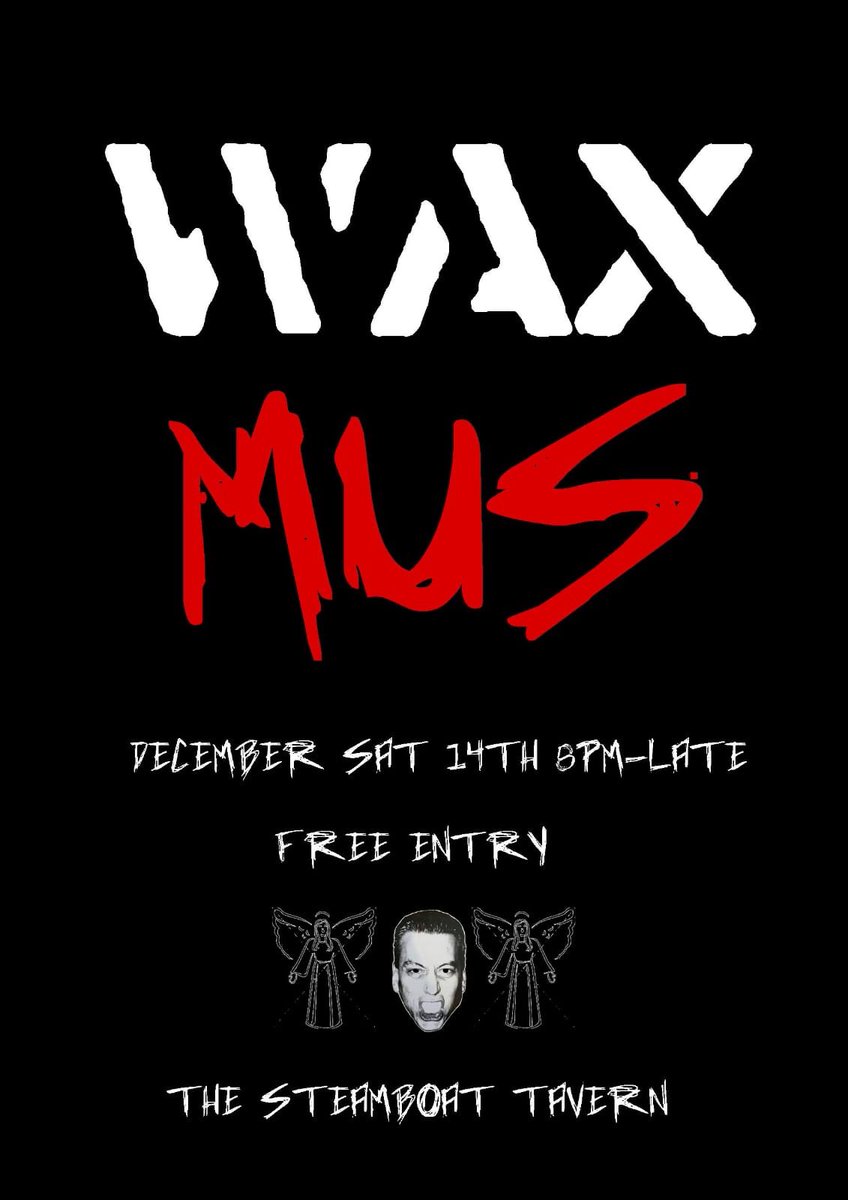 WAXMUS is coming! This Saturday! Free entry Xmas party! Top tunes, top DJs, good vibes! #party #music #DJ #independentvenue facebook.com/events/9513483…
