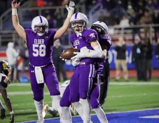 DefendYourHead's tweet photo. Congratulations to the Elder Panthers (12-3) on finishing the 2019 high school football season as the Division I state runners-up! Elder has 21 postseason appearances, and four state final appearances in program history.
#ElderFootball #WeMakeFootballSafer #DYHProTech #SAFR https://t.co/KEyWeXxsKo