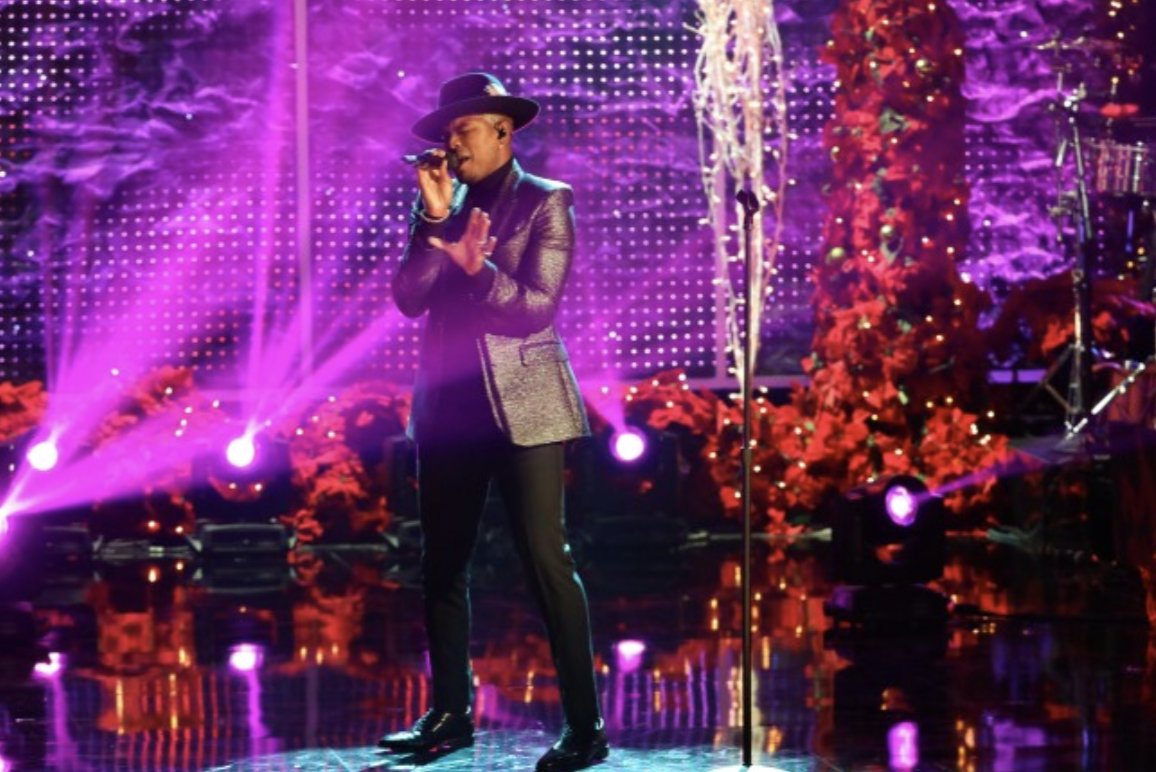 playbill's tweet photo. A look at @CBS' holiday special A Home for the Holidays, hosted by Tony winner @idinamenzel, with performances from @KELLYROWLAND, @adamlambert, @NeYoCompound, and more: https://t.co/zO75X6WXPN https://t.co/RczkeCBBUD