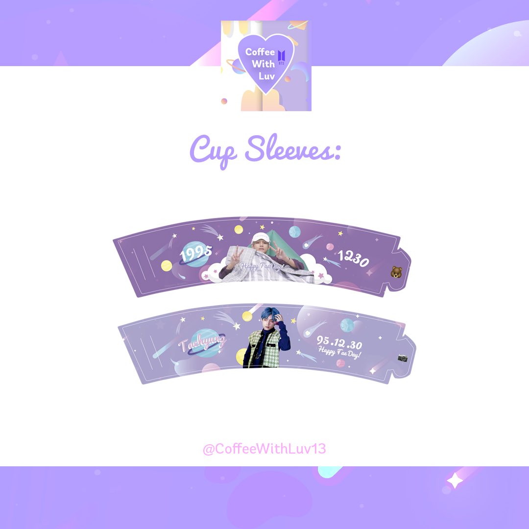 coffeewithluv13's tweet photo. 💜Importante 💜
📍Lugar del evento: Cafetería #Yeppo
⏰ Horario: Desde las 13:00 - 17:00 hrs
🗓 Día: 13 de Diciembre 2019
☕️ Por la compra de un café, té u otro puedes obtener tu cup sleeve de #Taehyung ☕️
💜L@s esperamos 💜 #coffeewithluv ✨
#HappyBirthdaytaehyung https://t.co/u5Iv8KZDdo