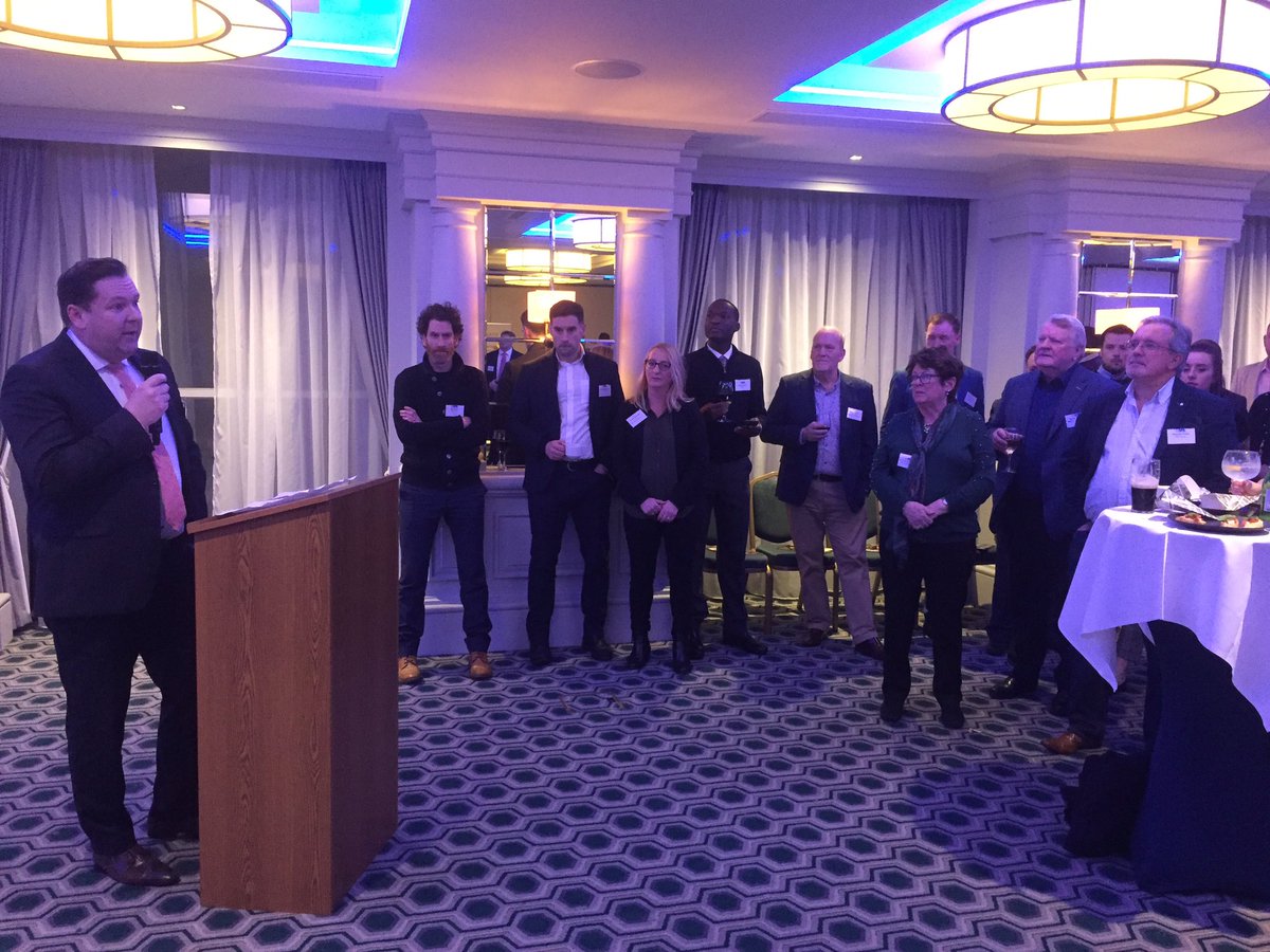 New <a href="/SFA_Irl/">Small Firms Association</a> Chair Graham Byrne &amp; his first address to members in helping with Brexit, govt interaction, the OECD Entrepreneurship Strategy, financial literacy &amp; financial assistance. Welcome Graham!
#SMEs #SmallBusiness #SFA