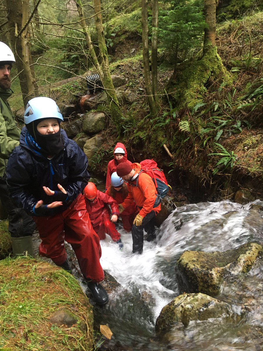 Mad_Mr_M's tweet photo. @UCPrimary A fun packed last full day at derwent hill involved a scramble up Coomb Ghyll before a braving our fears on the big swing. https://t.co/Yy0UxRnZLv