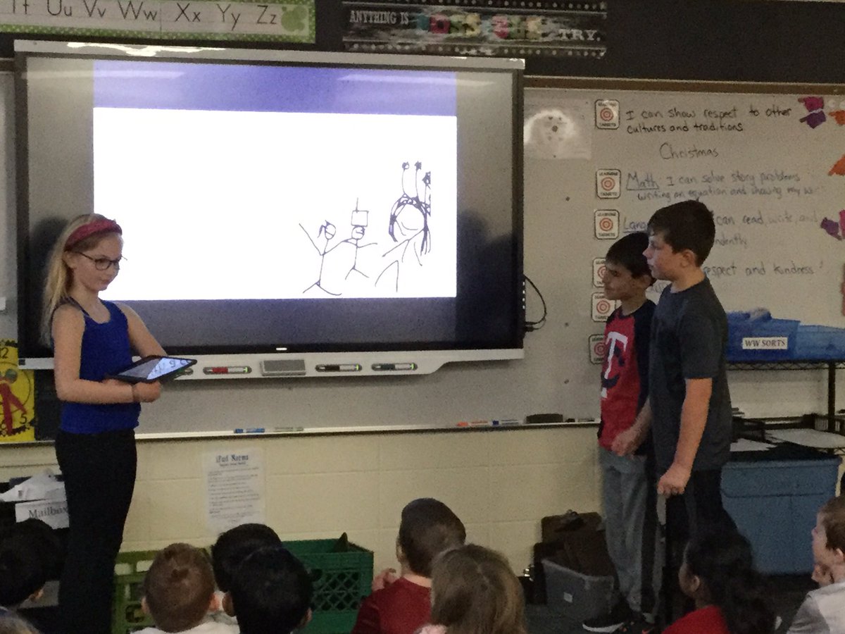 ginadams's tweet photo. Our sharing today including Halloween traditions! And we learned about St. Lucia Day. #gwgreats https://t.co/5KlYVXNM5G