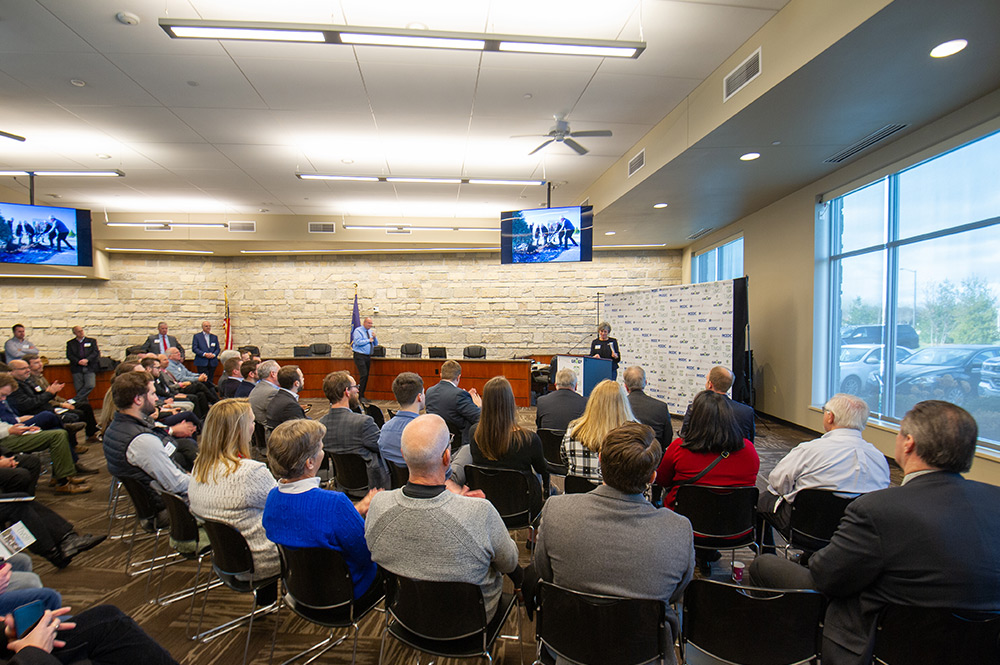 RCEDC1's tweet photo. Impactful.

That is the word Matt Moroney, COO of @WangardPartners and Tivoli Green’s groundbreaking Master of Ceremonies, used to describe the people and organizations who brought this 278-unit @MountPleasantWI project to fruition. https://t.co/lcR47YSGxX