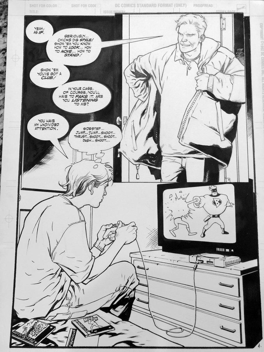 DexstarInks's tweet photo. That one time myself and @Devilpig666 ghost inked @KevinNowlan for #Detailsmagazine circa 97 I think. https://t.co/t0Pgtco2up