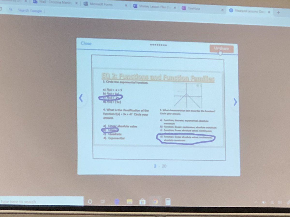 Great lesson <a href="/MrsManleyMath/">Mrs. Manley</a> using Direct Instruction and Spaced Practice instructional strategies. Using questioning and feedback to drive instruction. #LaVergneBOLD <a href="/Wes_Kieschnick/">Weston Kieschnick</a> <a href="/nearpod/">Nearpod</a>