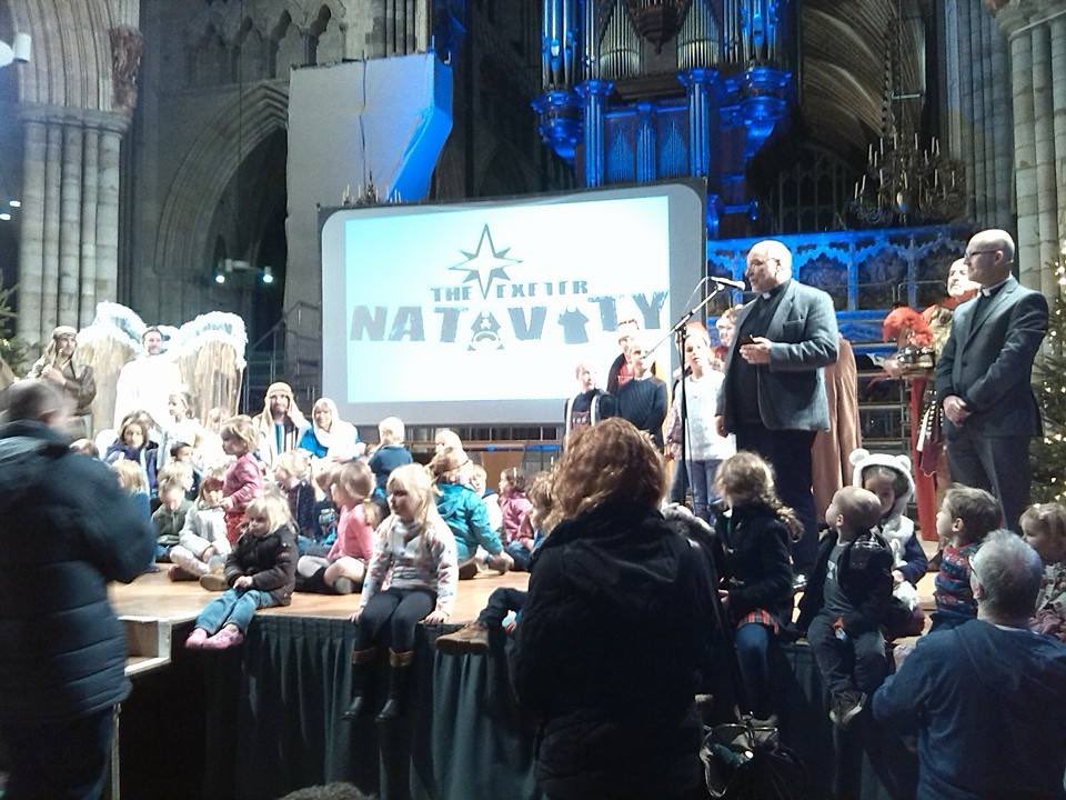 ExeterNativity's tweet photo. Even more pics - it’s getting close this year. #ExeterNativity #FollowTheStar #MakeADate https://t.co/Io7nbTTlZ3