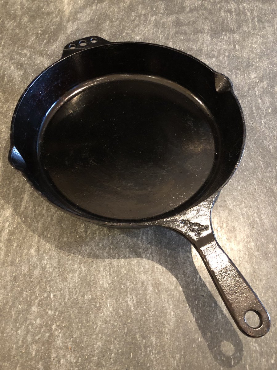 Ted Allen on Twitter "Here’s the seasoning technique I used on this castiron pan, and will use
