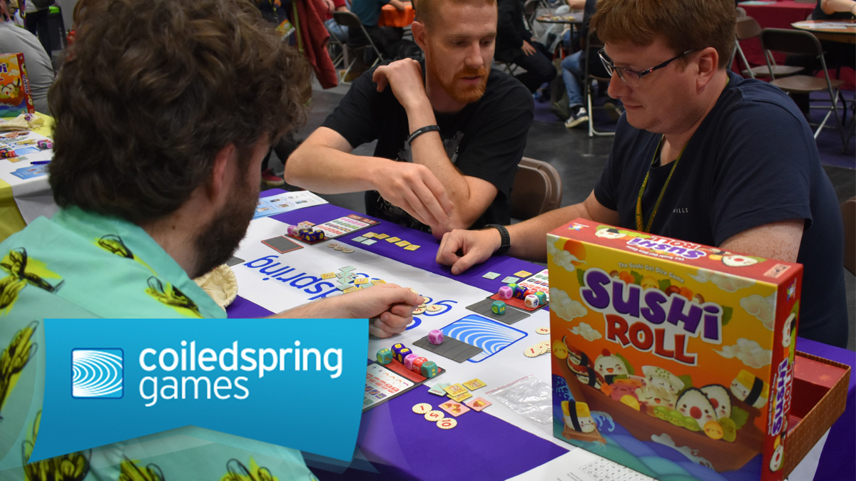 UKGamesExpo's tweet photo. We welcome @coiledspring sponsoring the Let's Play Zone part of the UKGE 2020 Family Zone:
https://t.co/om5kfnZIyr
#Coiledspringgames #boardgames #Sushiroll #Tabletopgames #majorsponsors https://t.co/Jk303QdQNB
