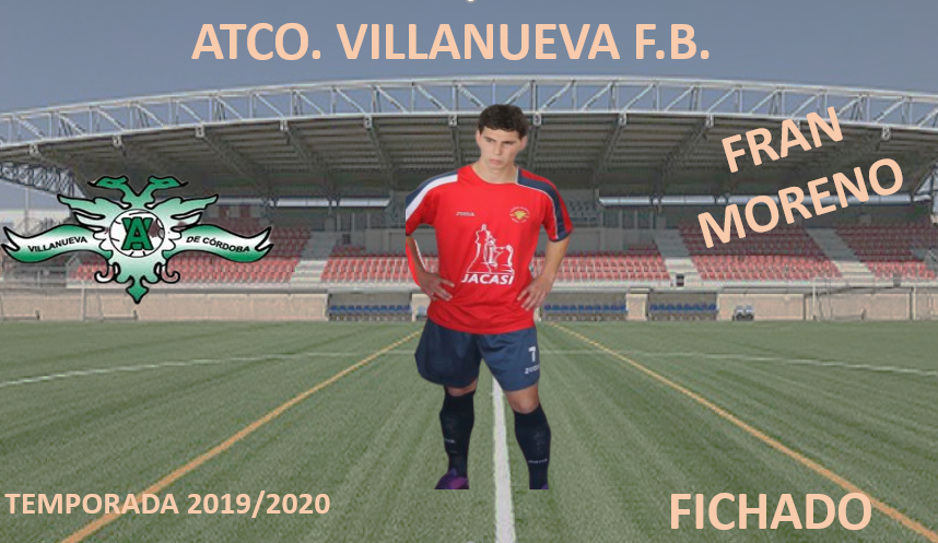 El <a href="/AtcoVva/">Atco_Vva_oficial</a> consigue un refuerzo de garantias para paliar los ultimos resultados con la llegada de todo un todoterreno como el central Fran Moreno del <a href="/C_DPozoblanco/">CD Pozoblanco</a> !!Fran ya milito en la entidad jarota durante dos temporadas (2011-2013) donde ascendio a 1º Andaluza!!Bienvenido