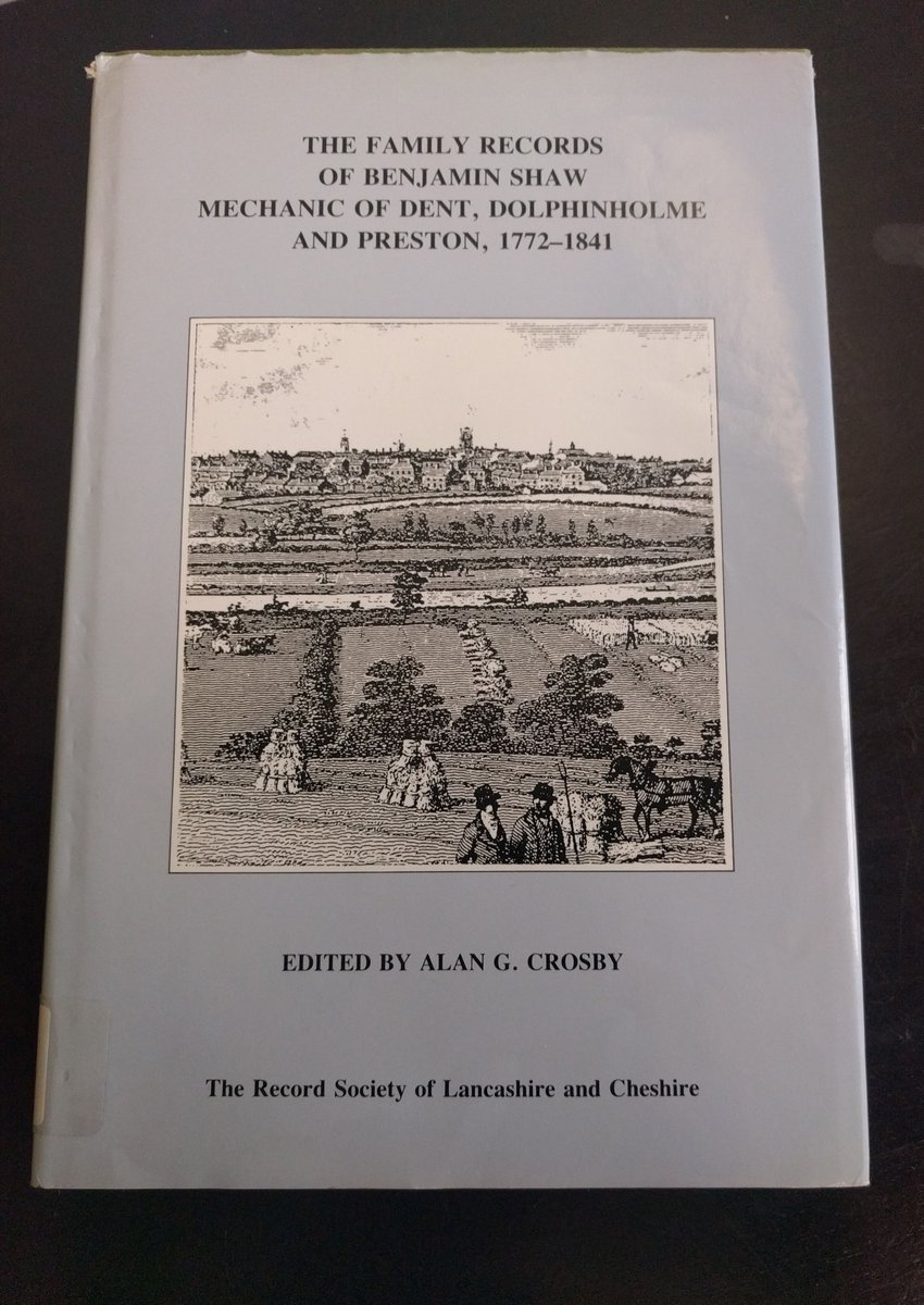 In the Harris Library is a fascinating book for #DisabilityHistoryMonth. Born in 1772, Benjamin Shaw was a mechanic on Dale Street. His diary is a rare account of a working person's life in Preston with a disability. Take a look on Sun 15 Dec buff.ly/2PBXekh <a href="/DIsabilityNW/">Disability Equality North West</a>