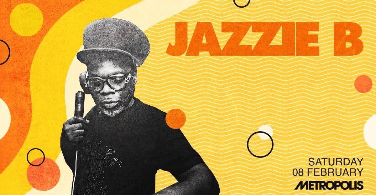 JazzieB's tweet photo. Jazzie B brings the party to Metropolis Club London on Saturday 8th February with a mix of soul, jazz-funk, reggae, rare groove, hip-hop & more!
Tickets on sale now at https://t.co/cp1wa7bedq 👈🏿
#jazzieb #dj #metropolisclub #london https://t.co/K9ryOFJQur