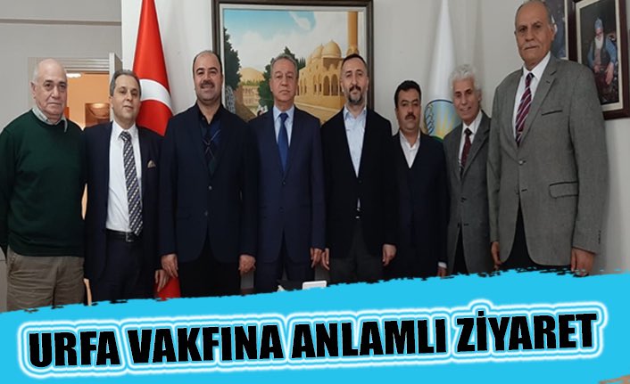 Siverek eski Belediye Başkanı Resul Yılmaz ve değerli arkadaşımız Hamdi Hatipoğlu İle birlikte Şanlıurfa Vakfını ziyaret ettik. Yeni seçilen vakıf başkanımız sayın Kemal Alataş ve yönetim kurulu üyelerine çalışmalarında başarılar dilerim.